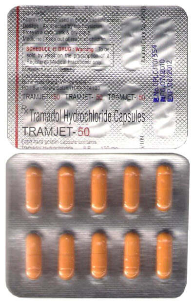 Tramjet 50mg TRAMADOL HYDROCHLORIDE