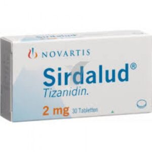 Zanaflex-Sirdalud-Tizanidine 2mg