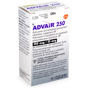 Advair Inhaler 250-50mcg