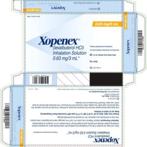 Xopenex Inhalation Solution 0.63mg-3mg