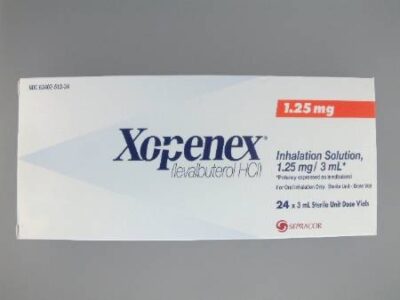 Xopenex Inhalation Solution 1.25mg - 3ml